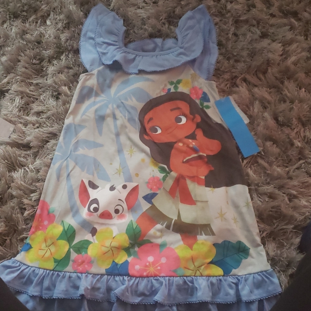 Disney Moana Girls Nightgown